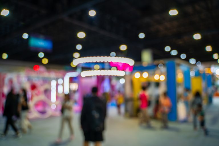 Messestand Bild - Werbegeschenke mit Foto